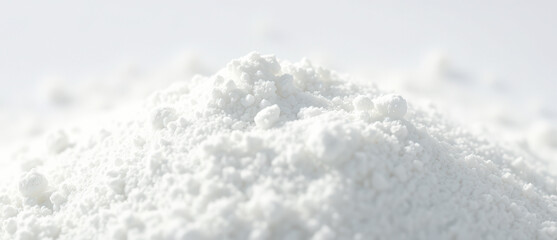Obraz premium White Powder Background