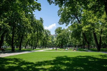 Sunny Day in the Park