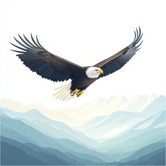 Obraz premium Eagle Soaring