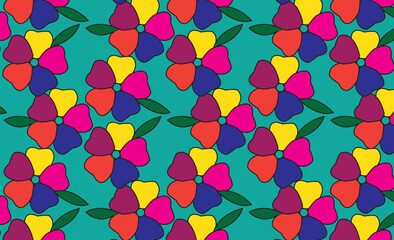 Print, Pattern Design different colors