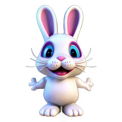 Obraz premium easter bunny ,bunny with a smile