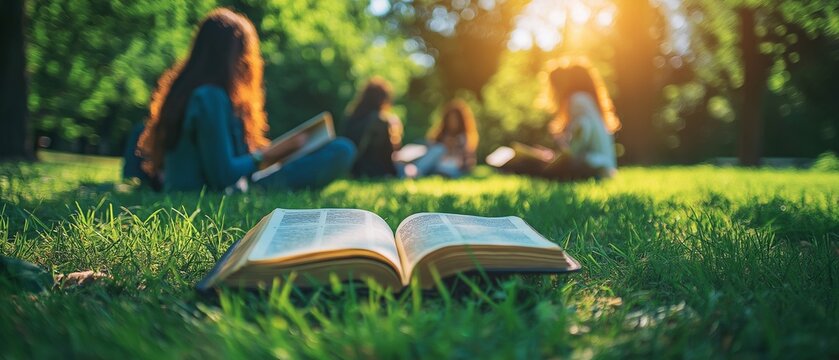 Christian companionship groups In the park, we studied and read the Bible together. introducing a friend to the gospel