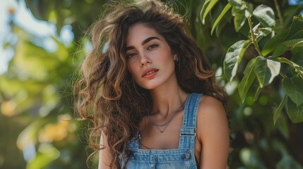 Natural Beauty Portrait Outdoors
