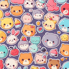 seamless pattern with animals