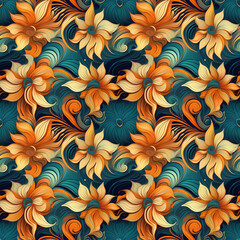 seamless floral pattern