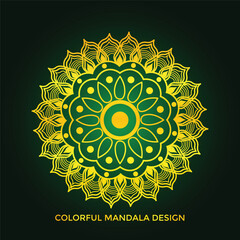 Creative luxury decorative mandala background
