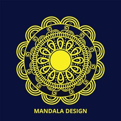 Creative luxury decorative mandala background