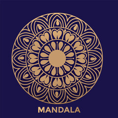 Creative luxury decorative mandala background