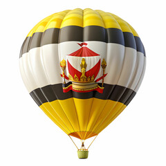 Obraz premium brunei flag isolated