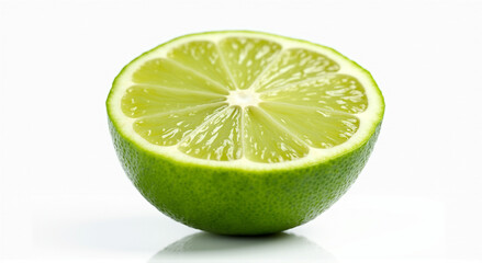 lime on white