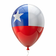 Obraz premium chile flag isolated