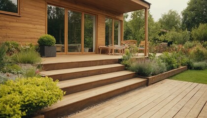 House with wooden deck 52
