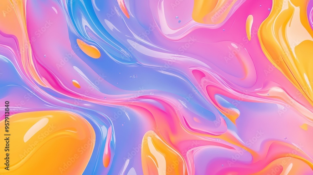 Poster explore vibrant abstract textures in this trendy vector pack, perfect for creating unique and eyecat