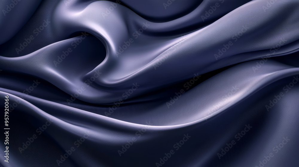 Poster a 3d render showcasing swirl curve wavy backgrounds in a trendy, minimal, and clean design. the abst