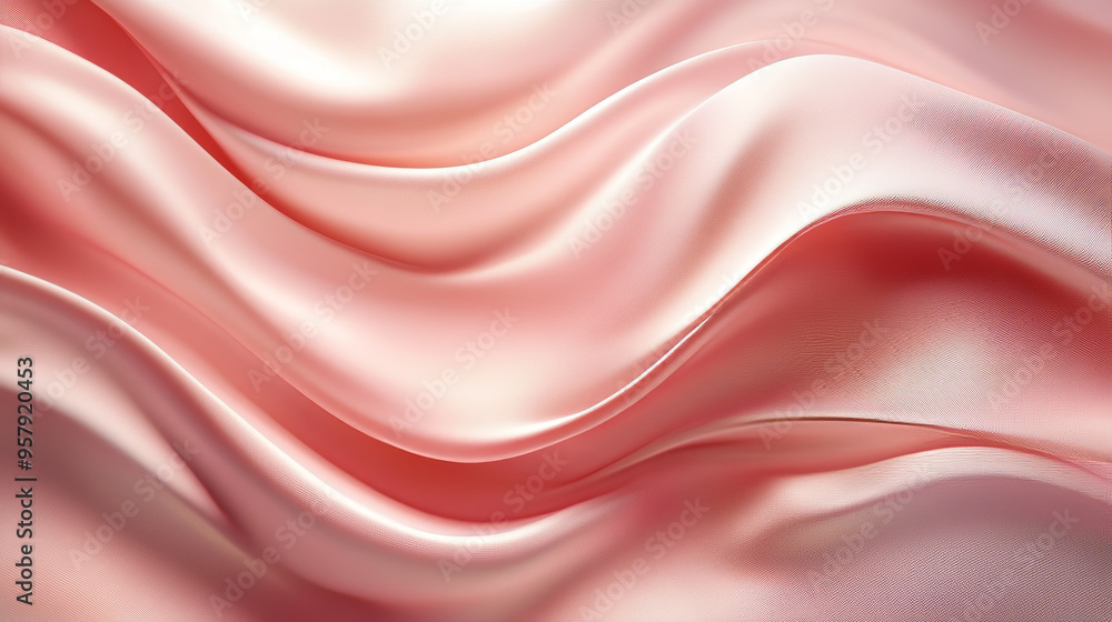 Poster a 3d render showcasing swirl curve wavy backgrounds in a trendy, minimal, and clean design. the abst