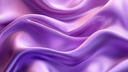 Obraz premium A 3D render showcasing swirl curve wavy backgrounds in a trendy, minimal, and clean design. The abstract composition features silk-like fabric waves, creating a modern and elegant scene ideal for wall