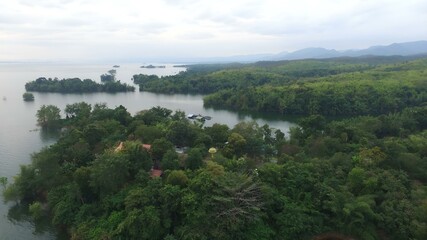 lake in the mountains