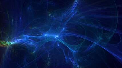 3D manual rendering abstract space and nebula background. Its not AI Generatd illustration.