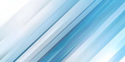 Obraz premium geometric white and blue modern abstract background. linear simple and light illustration