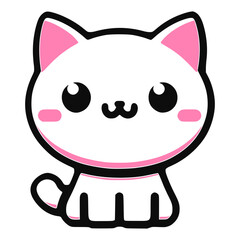 Obraz premium Cute Cat Graphic