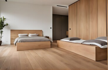 Fototapeta premium Loft Bedroom