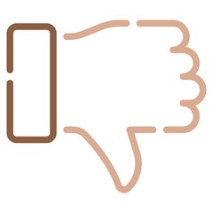 Thumbs down icon