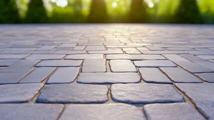 Obraz premium pavement in the park