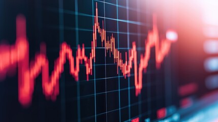 Futuristic AI-Powered Cryptocurrency Trading Neon Holograms in Dark Theme with Blockchain Visualization and Copy Space, Selective Focus | Ultra HD