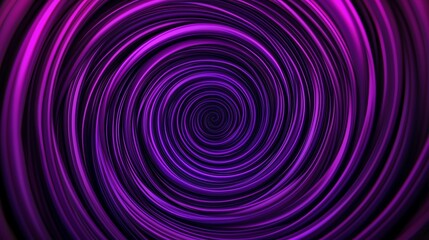 A mesmerizing swirl of vibrant purple hues creates an abstract, dynamic pattern that evokes a sense of depth and energy.
