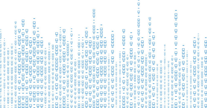 Binary code abstract matrix white background with binary computer code.