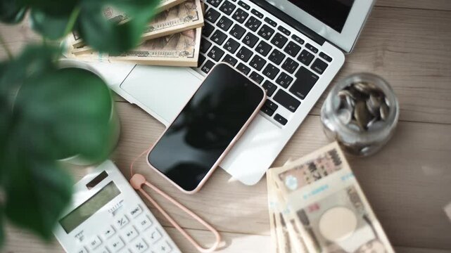 インターネットとお金 ビジネスイメージ