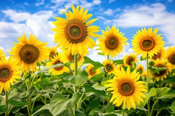Obraz premium sunflowers in the field