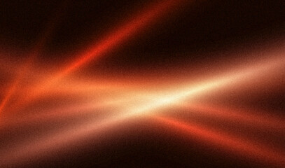 Abstract dark orange gold blue red yellow noise grainy neon glowing gradient texture web banner poster. Glowing dark grainy gradient template, empty space. Nosie texture effect.