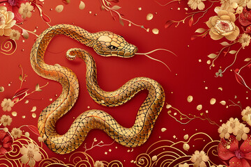 Obraz premium Beautiful greeting card with holiday composition for happy and joy celebrate New Year