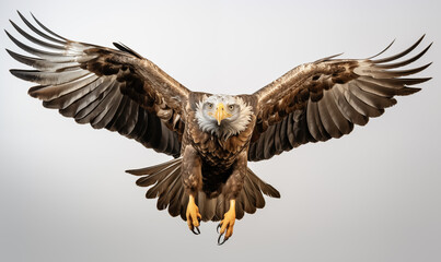 Eagle Studio Shot on a Clean Background