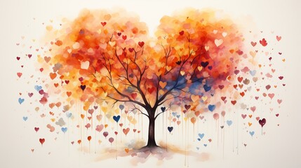 National Annual Tree Love Day, October 21 Generative AI