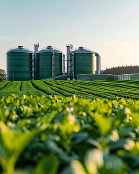 biogas power plant