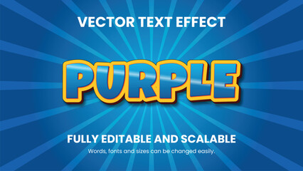 Vector 3D Text Effect Design