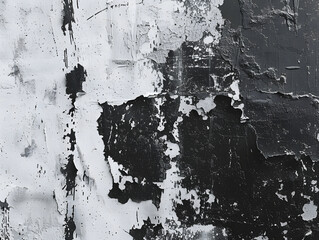 Grunge black and white distressed texture background