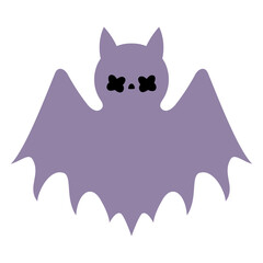 ハロウィンのバサバサコウモリ⭐︎PNG