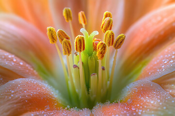 Macro shot of a galbanum flower.