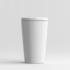 A trash bin isolated on a white background.