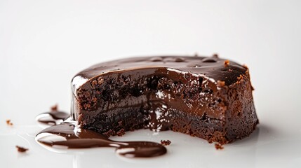 Chocolate Lava Cake with Melted Chocolate