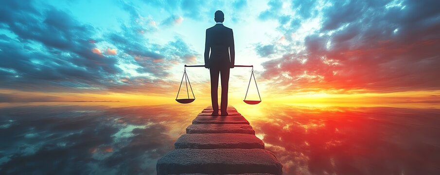 Business ethics scenario visualizing the impact of good and bad choices with examples of ethical and unethical practices