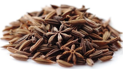Closeup of Anise Seeds and Star Anise
