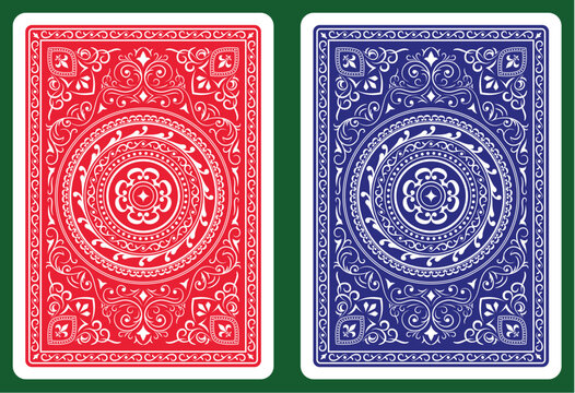 Classic Playing card back design