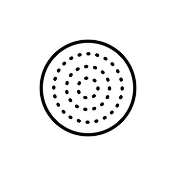 recommend clip art: Spray cloud vector icon. Water, perfume or gas outline pictogram, humidifier vapor, hairspray or shower drops, nasal spray, aerosol fluid sprinkle symbol