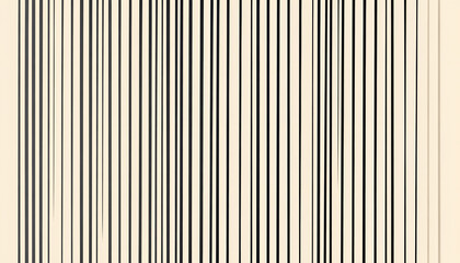 Thin, repeating lines or stripes, either vertical or horizontal, on a neutral background