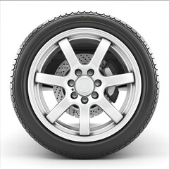 Obraz premium Car drive isolated on a white background. 