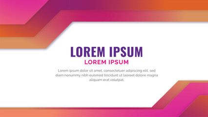 Abstract colourful background vector template design